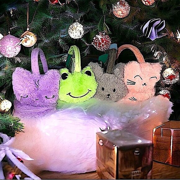 Kids Juncture l Ear Muffs l  Faux Fur | (Nwt) | 4 Styles l Kitty, Mouse, Frog… - Picture 11 of 11